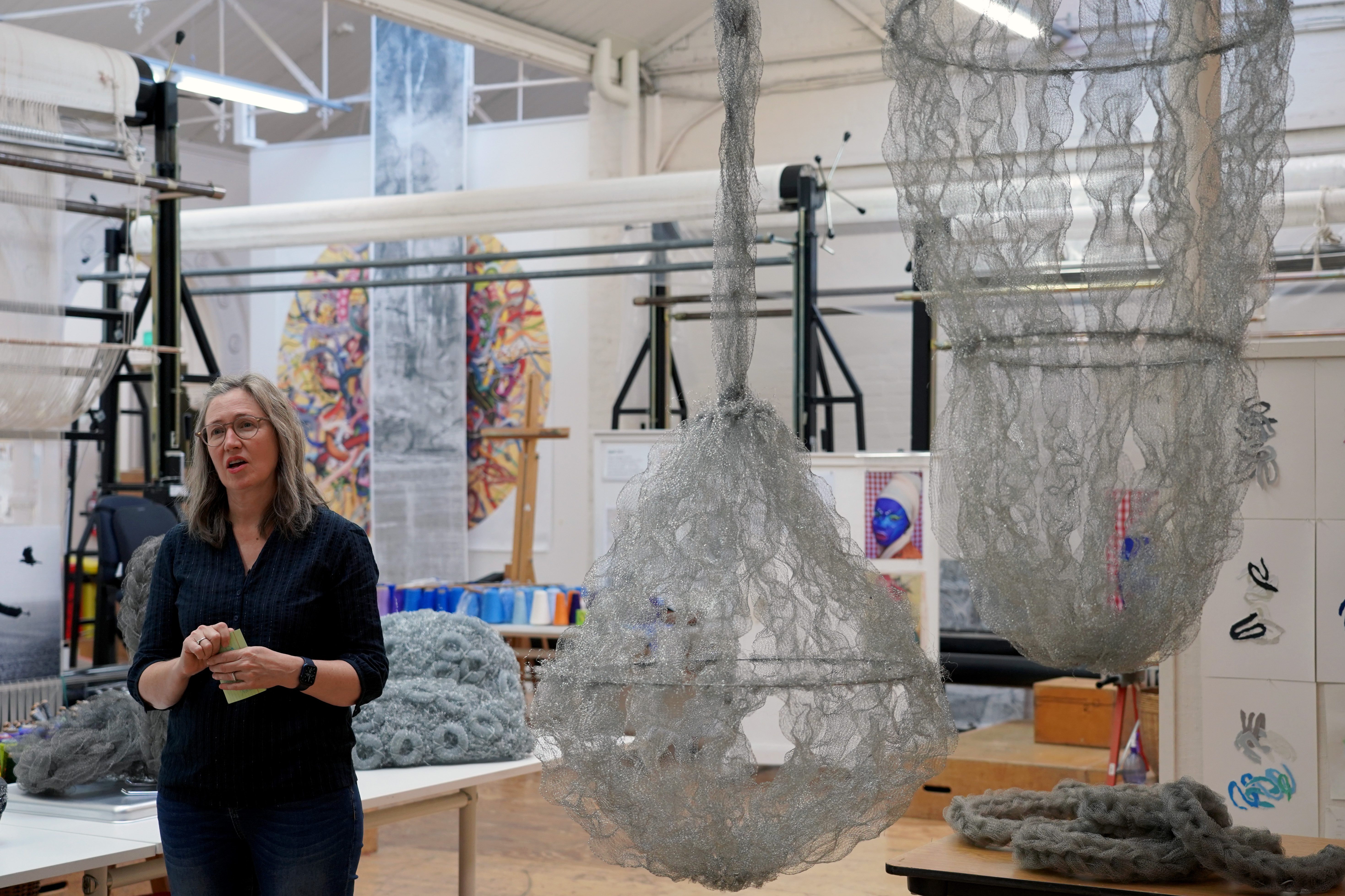 Carolyn Menzies at the ATW during their residency