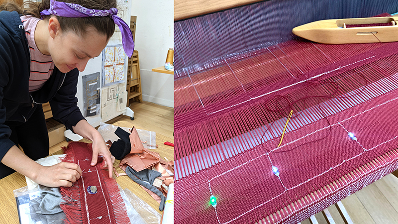 Victoria Manganiello Sewing Circuits Workshops