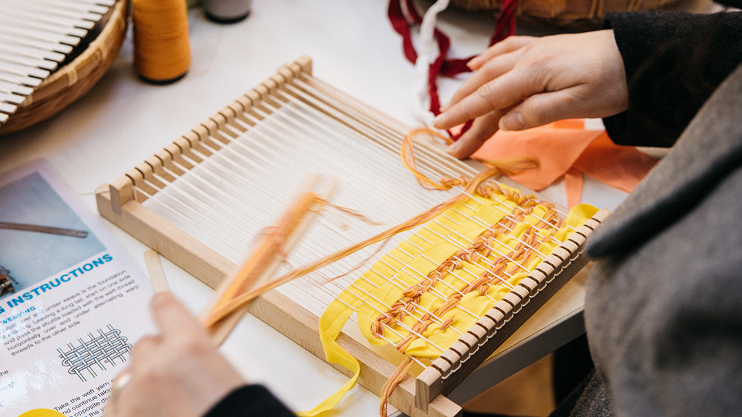 Drop In Weaving Play at the ATW. Photo ATW.